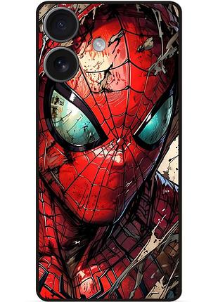 Силиконовый бампер чехол для huawei honor 400 с картинкой человек паук spider man