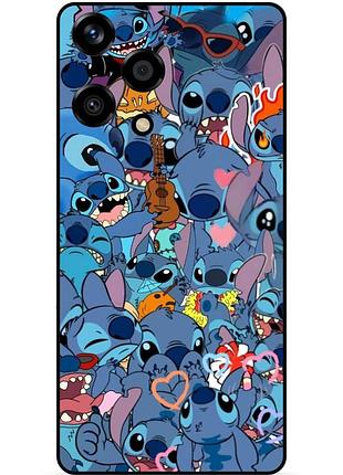 Силіконовий бампер чохол для huawei honor 200 lite з картинкою стіч stitch