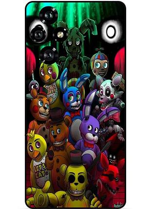 Чехол силиконовый бампер для huawei honor 200 с рисунком freddy фредди аниматроники