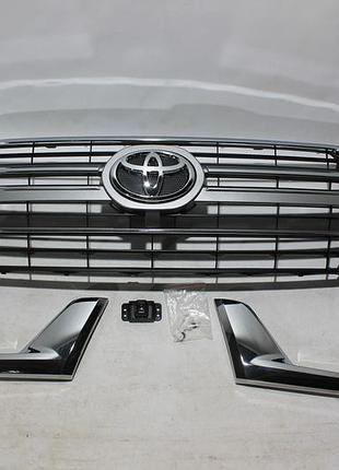 Решетка радиатора toyota lc 200 2016-2020 стиль executive 2019+