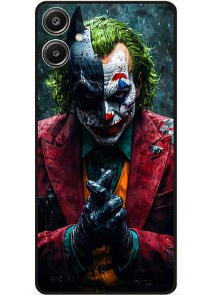 Чехол силиконовый бампер для samsung a07 с рисунком джокер бэтмен