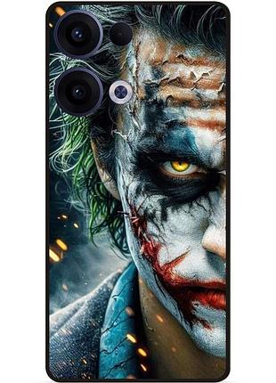 Чехол силиконовый бампер для oppo reno 13 с рисунком джокер харли квинн joker