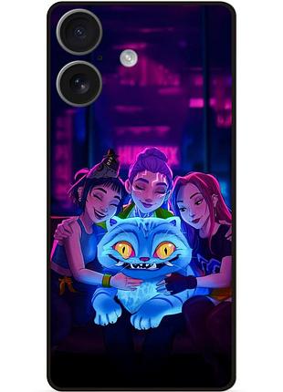 Силиконовый чехол бампер для huawei honor 400 с рисунком demon hunters k-pop