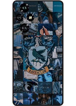 Силиконовый бампер чехол для huawei honor 200 с рисунком когтевран ravenclaw гарри поттер harry potter