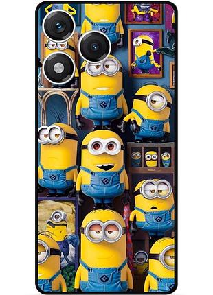 Силіконовий чохол бампер для huawei honor 400 lite з малюнком міньйони minion