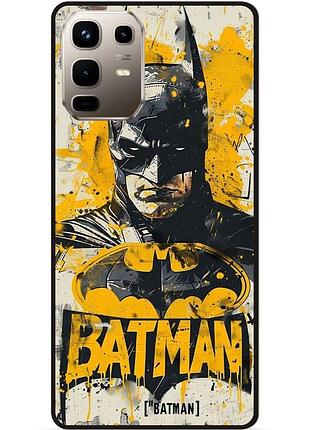 Силіконовий бампер чохол для infinix note 50 (x6858) з малюнком batman dc бэтмен