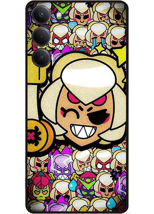 Силіконовий чохол бампер для oppo a5 4g стікери бравл чарли brawl