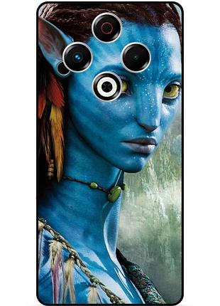 Силіконовий чохол бампер для tecno spark 30 (kl6) з картинкою avatar аватар