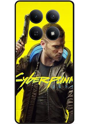 Силиконовый чехол для xiaomi redmi note 15 pro 5g с рисунком cyberpunk