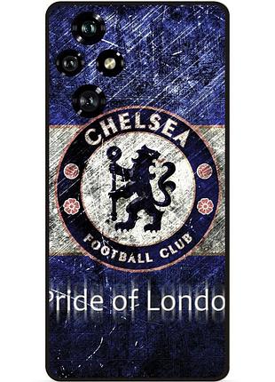 Силіконовий чохол бампер для huawei honor 200 з малюнком челси chelsea