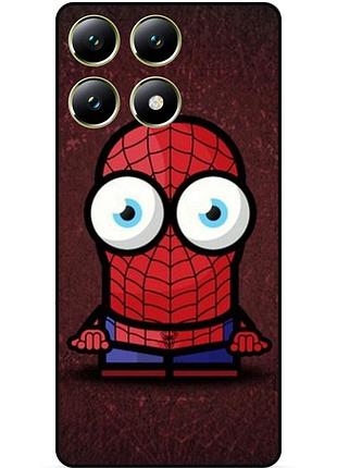 Силіконовий бампер чохол для zte blade a56 з малюнком міньйон людина-павук spider man