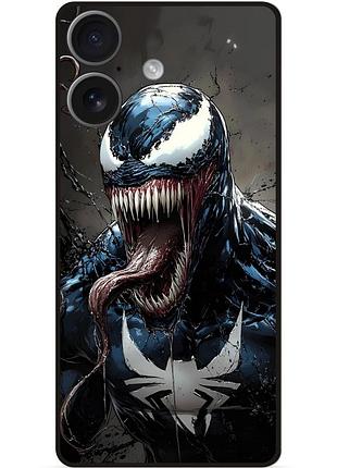 Чехол силиконовый бампер для huawei honor 400 с рисунком карнаж веном venom