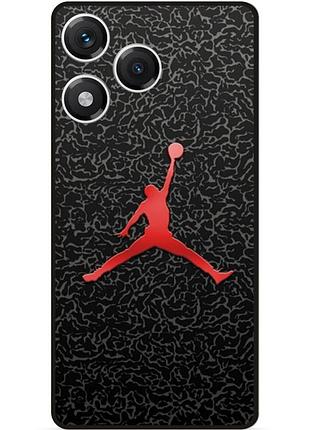 Чехол силиконовый бампер для huawei honor 400 lite с рисунком jordan джордан