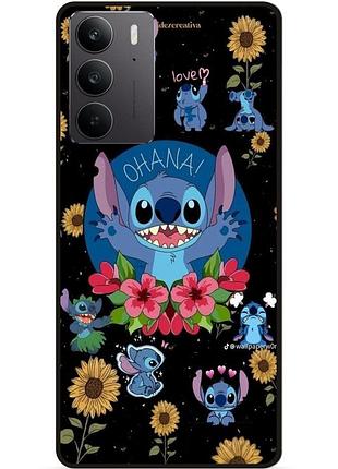 Силіконовий бампер чохол для realme c71 / c75 з картинкою стіч stitch