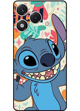 Силіконовий бампер чохол для huawei honor 400 lite з малюнком stitch стіч