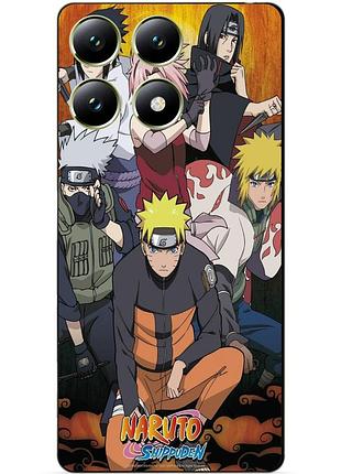 Силіконовий чохол бампер для zte blade a56 з малюнком naruto наруто аніме