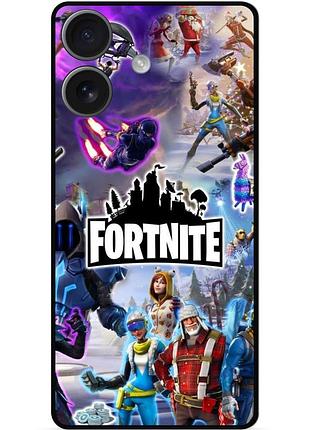 Силіконовий чохол бампер для huawei honor 400 гра fortnite фортнайт