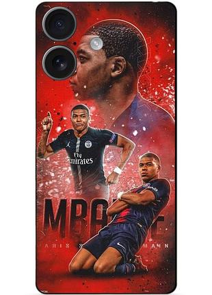 Силиконовый бампер чехол для huawei honor 400 с рисунком мбаппе psg mbappe