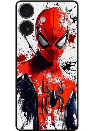 Силиконовый бампер чехол для huawei honor 400 с рисунком человек паук spider man
