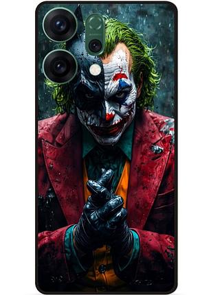 Силіконовий чохол бампер для oppo reno 14 з малюнком джокер бэтмен