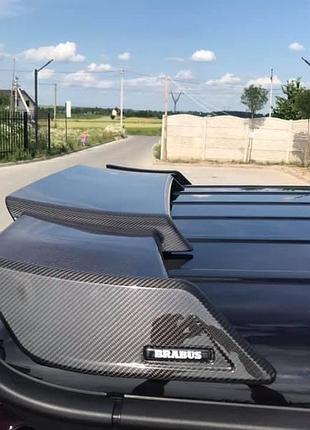 Карбоновый спойлер mercedes g-class w463a / w464 стиль brabus 2019