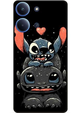 Силіконовий бампер чохол для xiaomi poco c85 з малюнком stitch стіч