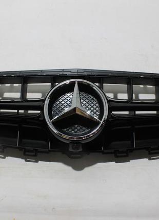 Решітка радіатора mercedes w213a 2016+ (black grille)