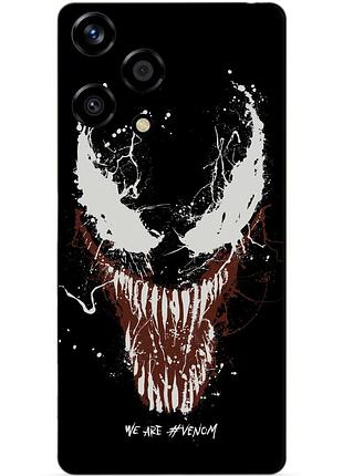 Чехол силиконовый бампер для huawei honor 200 lite с рисунком веном venom