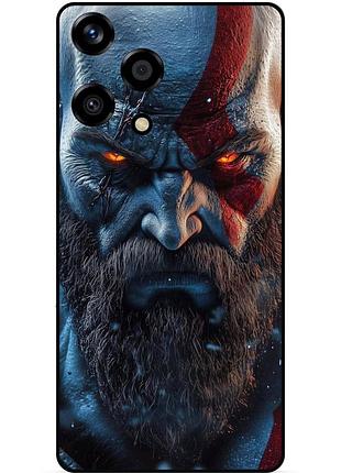 Чохол силіконовий бампер для huawei honor 200 lite з картинкою god of war