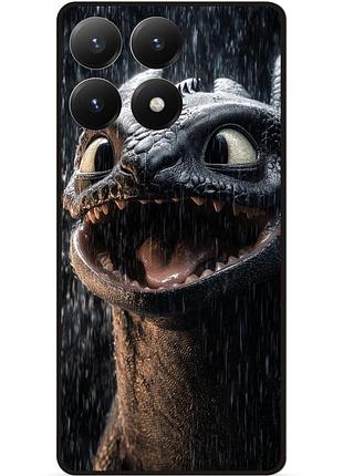 Силіконовий чохол бампер для motorola edge 60 pro з малюнком как приручить дракона