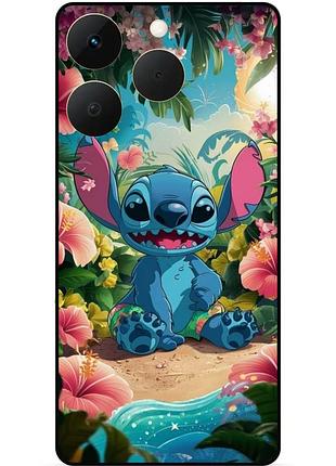 Силіконовий бампер чохол для realme 15t з малюнком stitch стіч