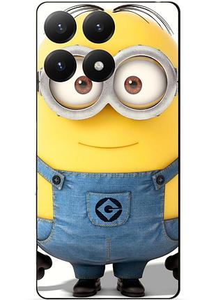 Силіконовий чохол бампер для motorola edge 60 pro з малюнком міньйон стюарт minion