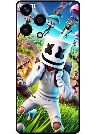 Силіконовий чохол бампер для huawei honor 200 lite з малюнком фортнайт fortnite