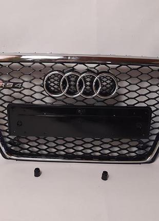 Решетка радиатора audi a4 стиль rs4