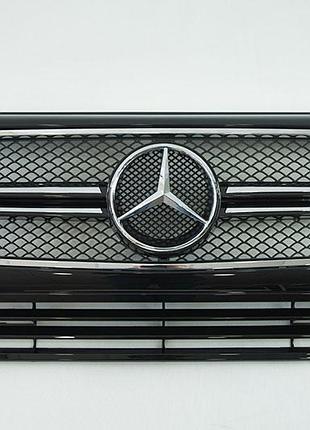 Решетка радиатора mercedes g-class w463 стиль g63 amg