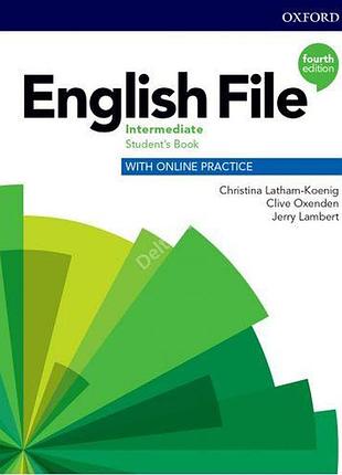 Англійська мова. english file 4th edition level intermediate: student's book