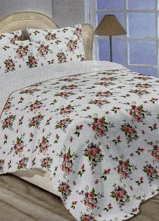 (189 905) простынь minteks 189905*01 (200х230) unisex бело/цветной б/р