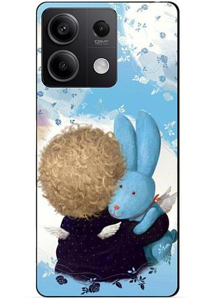 Силіконовий чохол бампер для xiaomi poco m6 pro 4g з малюнком улюблений зайчик гапчинська