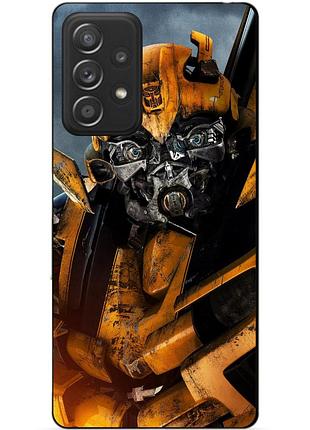 Чехол силиконовый бампер для samsung a33 5g с рисунком бамблби bumblebee трансформеры