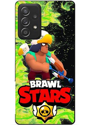 Силіконовий бампер чохол для samsung a33 5g з героєм бравл бо