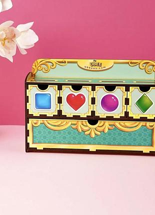 Деревянная настольная игра "фигуры" ubumblebees (псд072) psd072 сортер-комодик 9