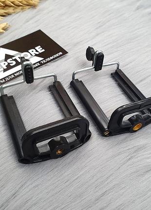 Кріплення для телефона універсальний на штатив селфі палиці selfie stick-затискач iphone samsung huawei xiaomi