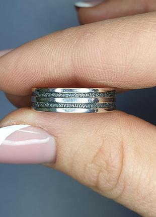 Кольцо серебряное 21,5 2,3 г