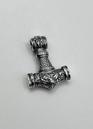 Амулет серебряный "молот тора" 7,4 г