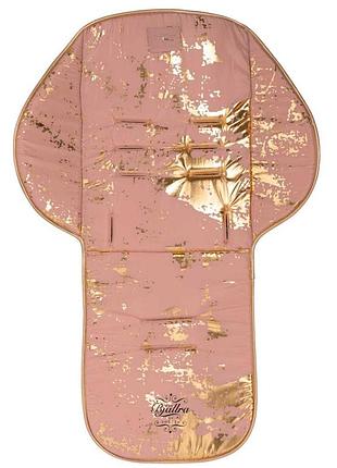 Матрацик-вкладиш у візок bjallra of sweden pink golden