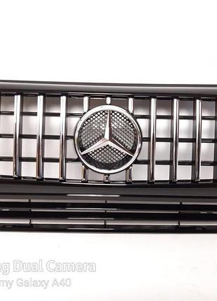 Решётка радиатора в стиле panamericana gt для mercedes-benz g-class w463