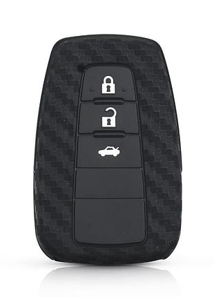 Силіконовий чохол для ключа toyota yaris,auris,highlander, land cruiser,rav4,camry,corolla, avalon,avensis