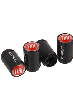 Защитные колпачки на ниппеля фиат fiat черный