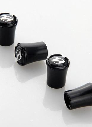 Защитные колпачки на ниппеля хюндай хендай hyundai черный