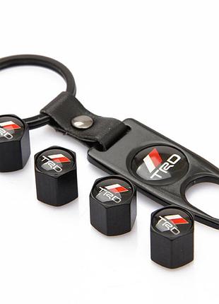 Защитные колпачки на ниппеля toyota тойота trd черный